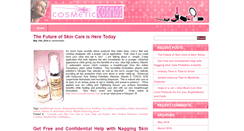Desktop Screenshot of blog.cosmeticcosmos.com